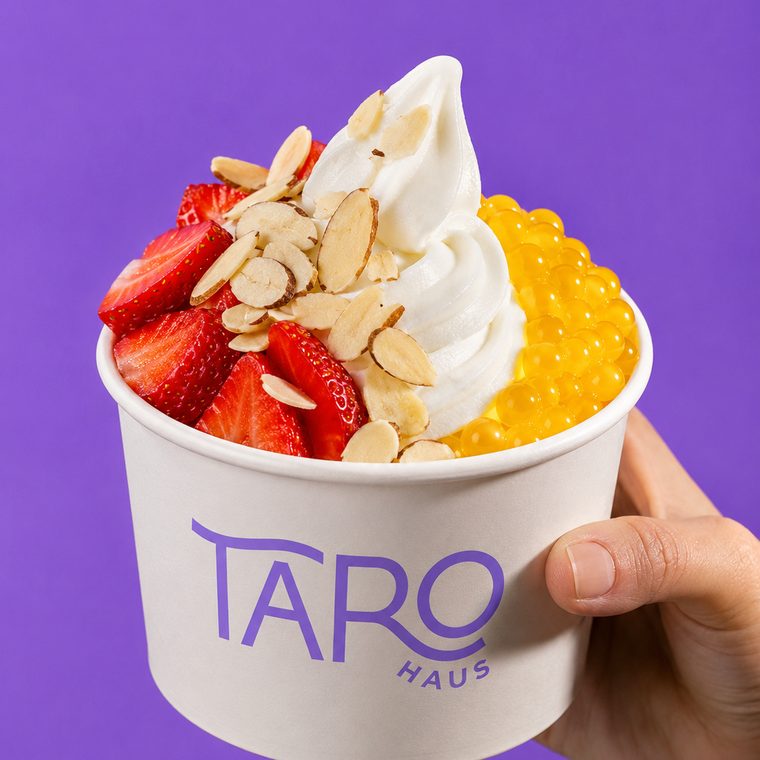 Helado de taro Taro Haus
