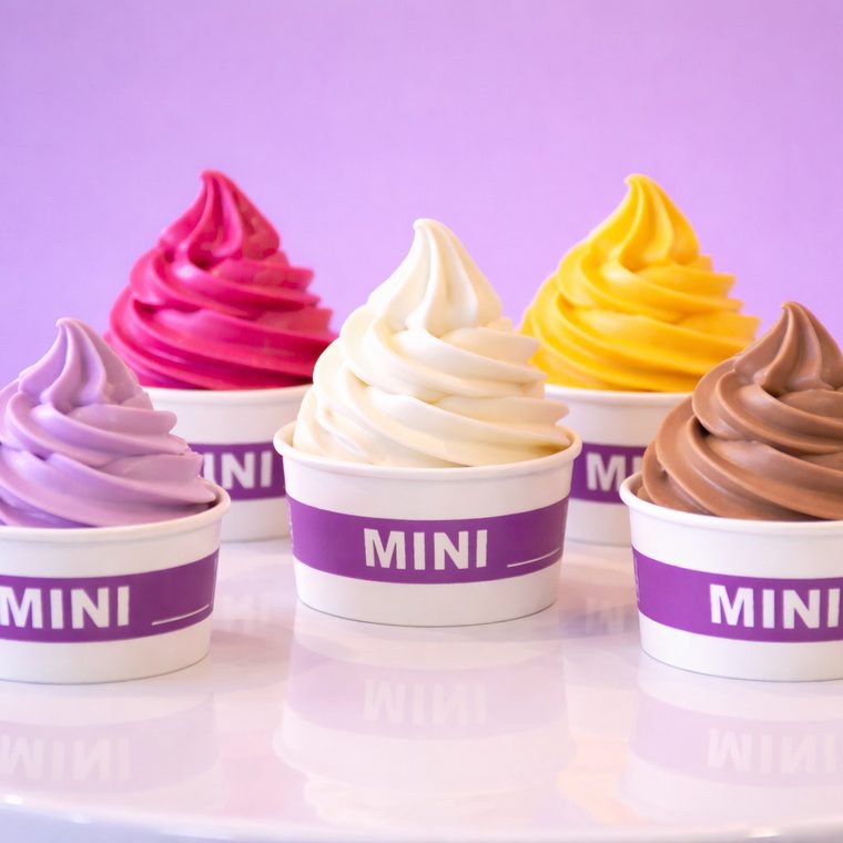 Variedad de helados Taro Haus